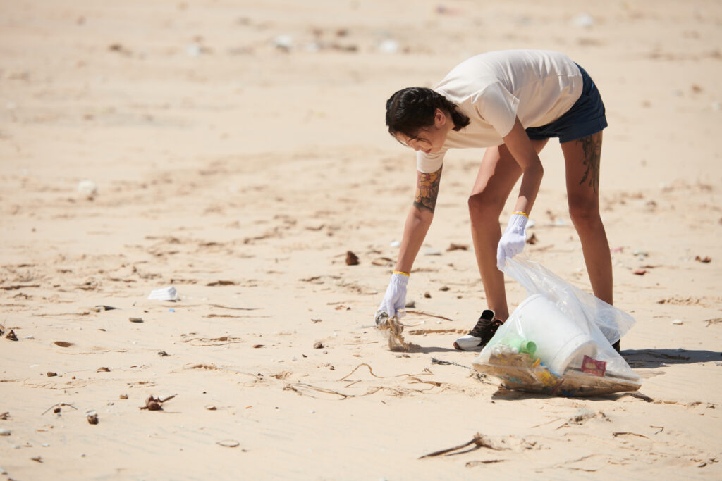 Beach Cleanup on Earth Day